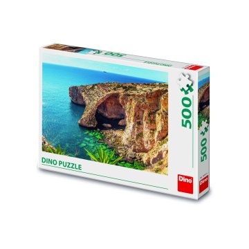 Puzzle Pláž na Malte 500 dielikov