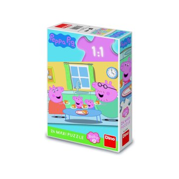 Puzzle Peppa Pig: Obed 24 dielikov maxi
