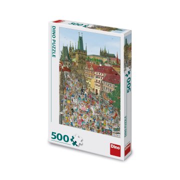 Puzzle Mostecká veža 500 dielikov