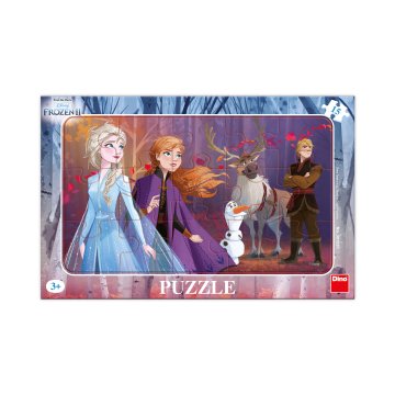 Puzzle Frozen II s Kristoffem 15 dielikov