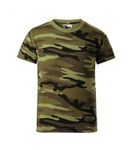 Camouflage tričko detské camouflage green 