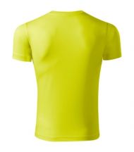 Pixel tričko unisex neon yellow