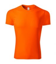 Pixel tričko unisex neon orange