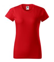 Basic 134 tričko dámske červené