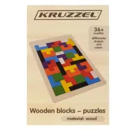 Drevené puzzle/Kruzzel 22667