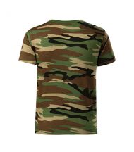Camouflage tričko detské camouflage brown
