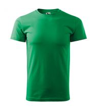 Basic 129 tričko trávovo zelené