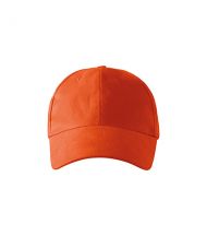 6P čiapka unisex oranžová nastaviteľná