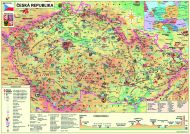 Puzzle Mapa Českej republiky 500 dielikov