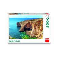 Puzzle Pláž na Malte 500 dielikov