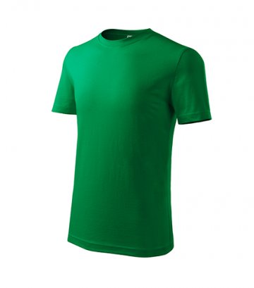Classic New tričko detské trávové zelené