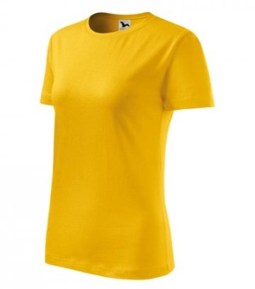 Classic New tričko dámske žlté
