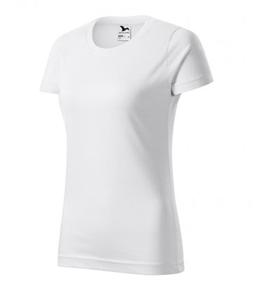 Basic 134 tričko dámske biele