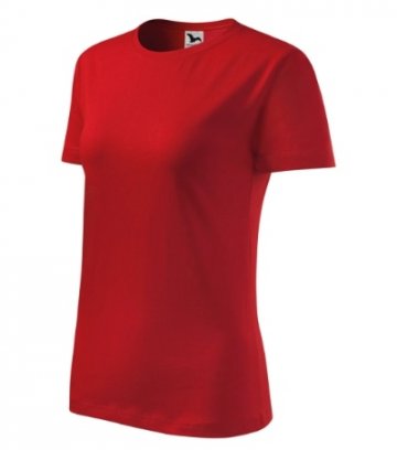 Classic New tričko dámske červené