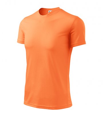 Fantasy tričko pánske neon mandarine