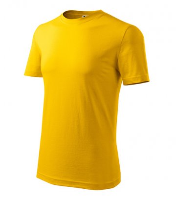 Classic New 132 tričko pánske žlté