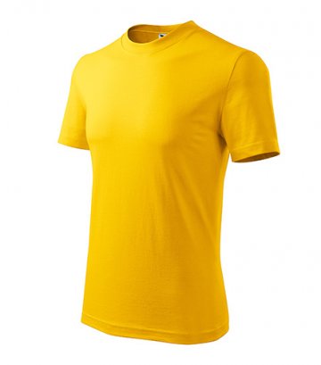 Classic tričko unisex žlté