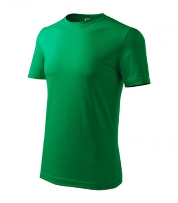Classic New 132 tričko pánske trávové zelené