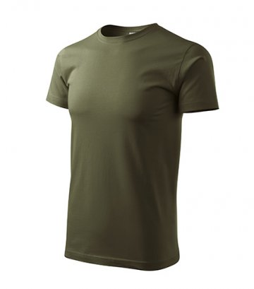 Basic 129 tričko pánske military